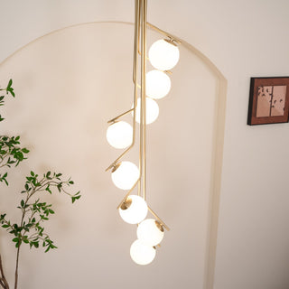 Hudson Sculptural Glass Branch Chandelier