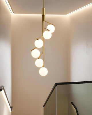 Hudson Sculptural Glass Branch Chandelier