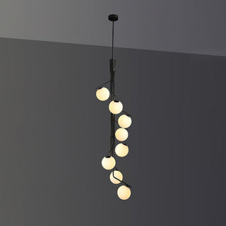 Hudson Sculptural Glass Branch Chandelier