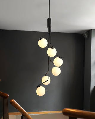 Hudson Sculptural Glass Branch Chandelier