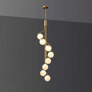Hudson Sculptural Glass Branch Chandelier
