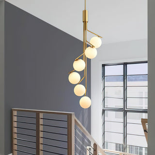 Hudson Sculptural Glass Branch Chandelier