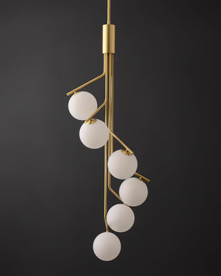 Hudson Sculptural Glass Branch Chandelier