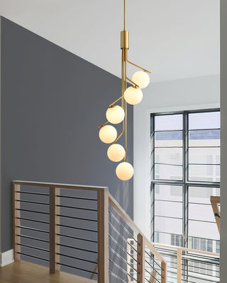 Hudson Sculptural Glass Branch Chandelier