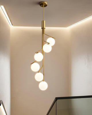 Hudson Sculptural Glass Branch Chandelier