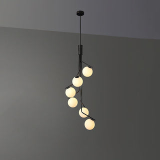 Hudson Sculptural Glass Branch Chandelier