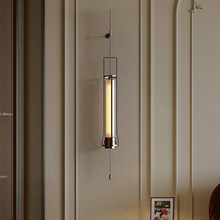 Hudson Industrial  Iron Cylinder Wall Sconce