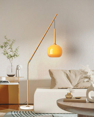Hulusi Hanging Minimalist Glass Floor Light