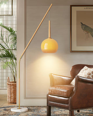 Hulusi Hanging Minimalist Glass Floor Light