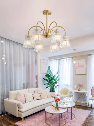 Ice Cream Modern Glass Chandelier