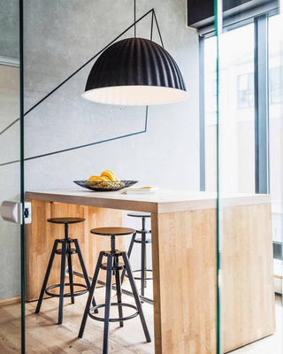 Kael Textured Metal Pendant Light