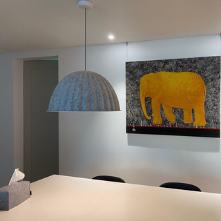 Kael Textured Metal Pendant Light