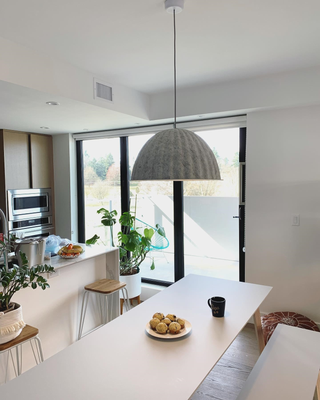 Kael Textured Metal Pendant Light