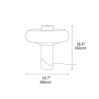Ilayda Modern Glass Table Light