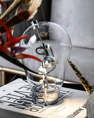 Illuminova Adjustable Minimalist Glass Table Light