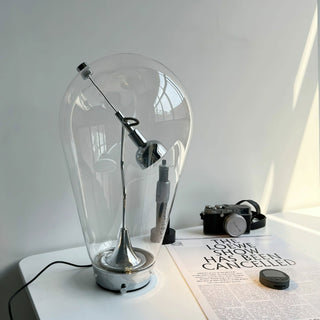 Illuminova Adjustable Minimalist Glass Table Light