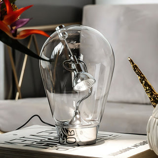 Illuminova Adjustable Minimalist Glass Table Light