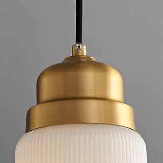 Lila Vintage Glass Pendant Light