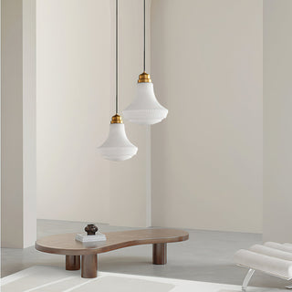 Lila Vintage Glass Pendant Light