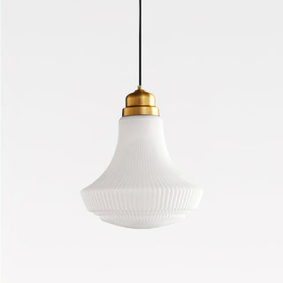 Lila Vintage Glass Pendant Light