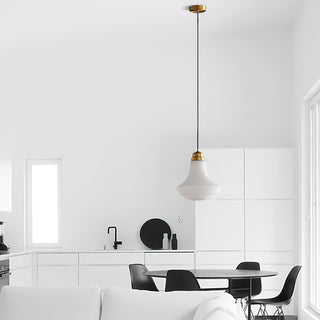 Lila Vintage Glass Pendant Light