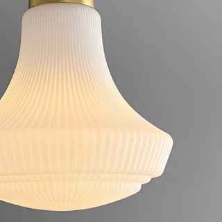 Lila Vintage Glass Pendant Light