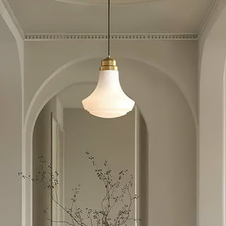 Lila Vintage Glass Pendant Light