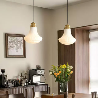 Lila Vintage Glass Pendant Light