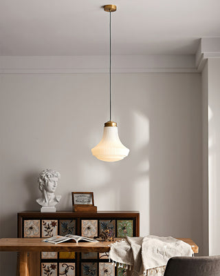 Lila Vintage Glass Pendant Light