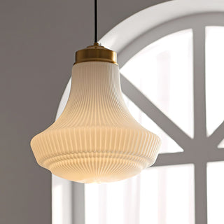 Lila Vintage Glass Pendant Light