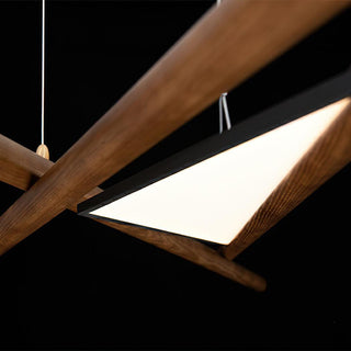 Equinox Minimalist Wood Pendant Light