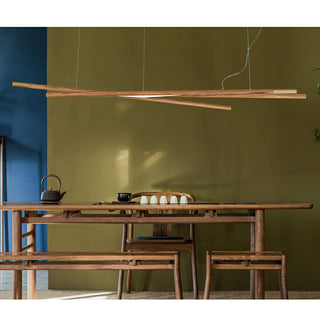Equinox Minimalist Wood Pendant Light
