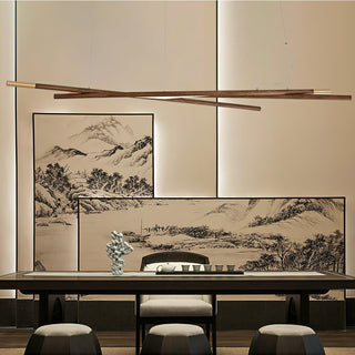 Equinox Minimalist Wood Pendant Light
