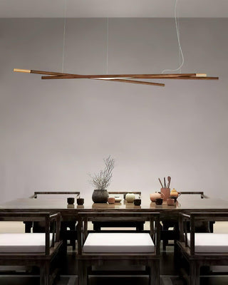 Equinox Minimalist Wood Pendant Light