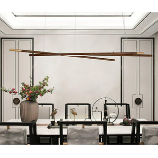 Equinox Minimalist Wood Pendant Light