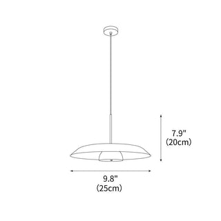 Iride Contemporary Iron Pendant Light