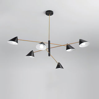 Piero Mid-Century Modern Chandelier