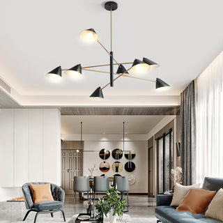 Piero Mid-Century Modern Chandelier