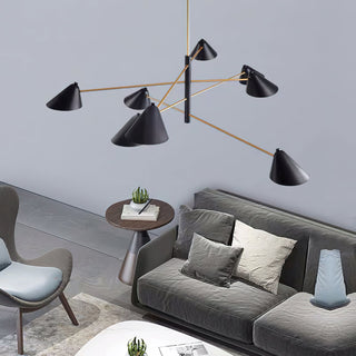 Piero Mid-Century Modern Chandelier