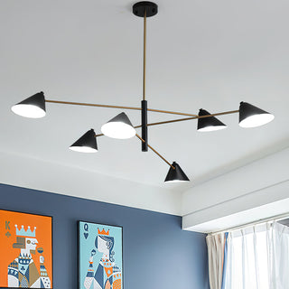 Piero Mid-Century Modern Chandelier