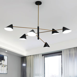 Piero Mid-Century Modern Chandelier