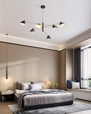 Piero Mid-Century Modern Chandelier