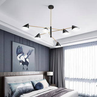 Piero Mid-Century Modern Chandelier