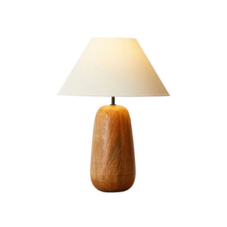 Kael Minimalist Wood Table Lamp