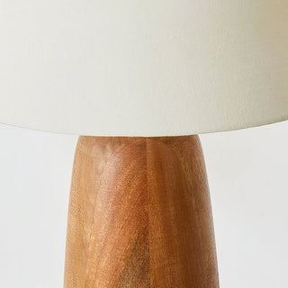 Kael Minimalist Wood Table Lamp