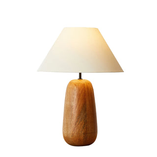 Kael Minimalist Wood Table Lamp