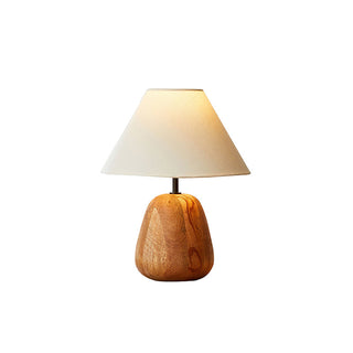 Kael Minimalist Wood Table Lamp