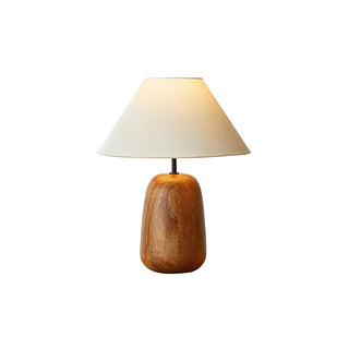 Kael Minimalist Wood Table Lamp