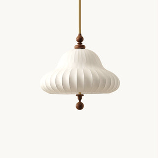Isabella Ribbed Fabric Pendant Light
