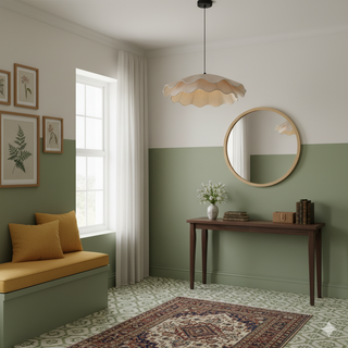 Isabella Serene Fabric Pendant Light